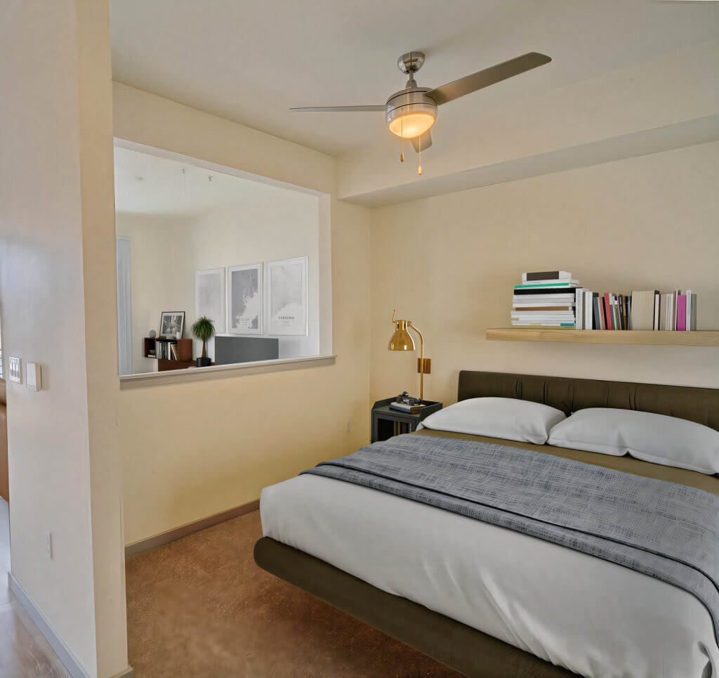 line 28 studio apartments in denver interior view